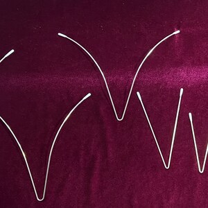 Bra Underwire selection, Swimwear Underwire, Bra Underwire, Metal V bars, Metal underwires, Bikini underwire, V-Bars, Metal Separators
