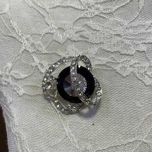 Jewel brooch, gem brooch, brooch, diamanté brooch
