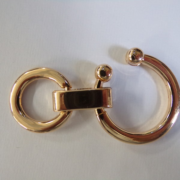 7.5cm*4cm Gold Metal Buckle, Swimwear Buckle, Bags Buckle, Shoes Buckle, Sewing, Craft