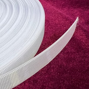 1.2cm-2cm wide Rigid Boning, White boning, corset tape, boning, rigid boning, flexible boning, wide boning, corset making, fashion boning