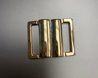 Swimwear buckle, gold buckle, clasp, 2 part buckle, bikini clasp, buckle, 2cm clasp, 2.5cm clasp, nurse buckle, buckle, bra buckle, two part