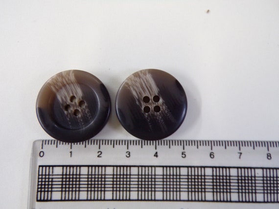 50mm Real Buffalo Horn Toggle Button Genuine Horn Buttons Duffle trench  Coats Game Keepers Coat 