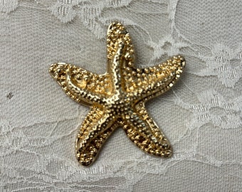 starfish brooch, starfish pin, pin, fashion starfish.