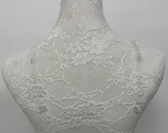 10mm removable clear bra straps, clear bra straps, removable bra straps, swimwear bra straps, dress bra straps, invisible straps, straps