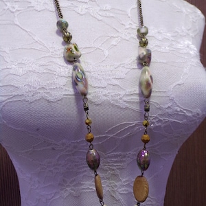 Vintage Style Long Necklace, Chain Necklace, Vintage Jewellery, Necklace