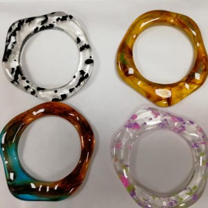 hebilla transparente, hebilla estampada, hebilla transparente