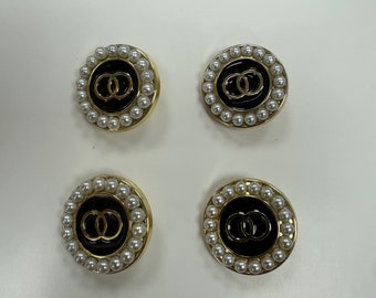 40L 25mm buttons, fashion buttons, gold buttons, pearl buttons, jacket buttons