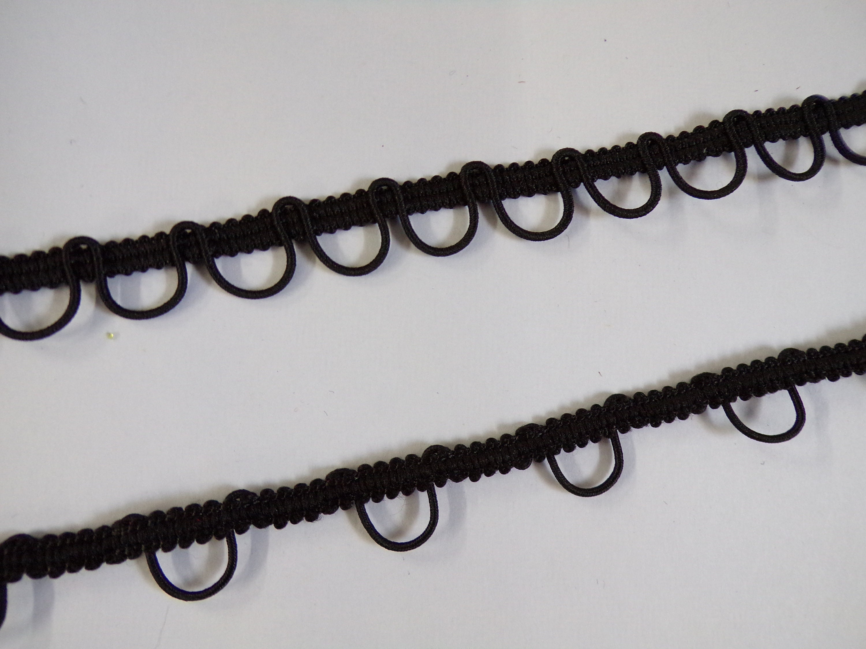 Bridal BUTTON LOOP Elastic Braid Trimming - 12 Yards - Many Colors! | MakerPlace By
