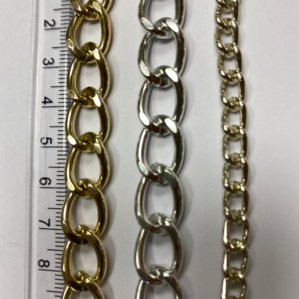 Chains Light Weight Aluminium, chain, aluminium chain, silver chain