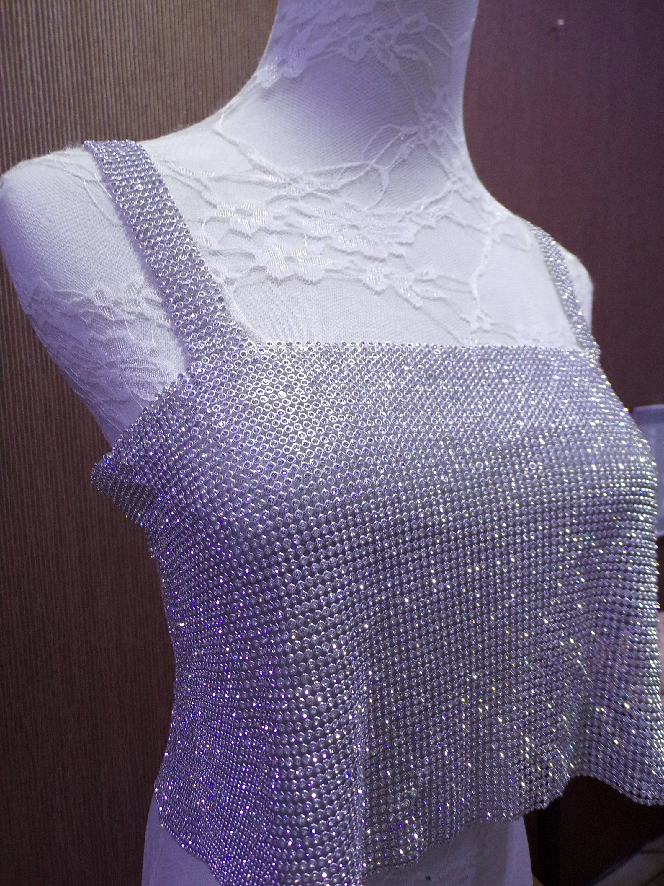 Gold or Silver Rhinestone Sparkle Top, Diamante Top, Party Top
