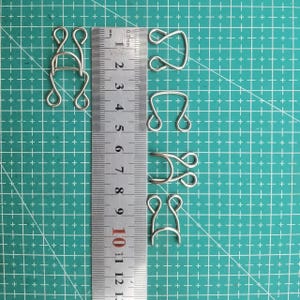 large hook and eye, chunky hook and eyes, metal hook and eyes, hooks and eyes 4SETS