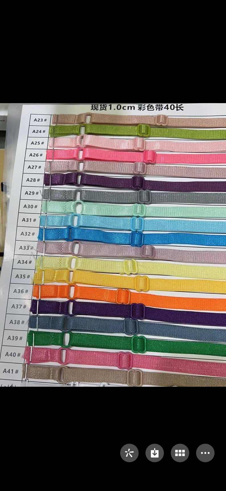 10mm Bra Straps, Bra Straps, Bra Making, Corset Making, Elastic, 1cm ...