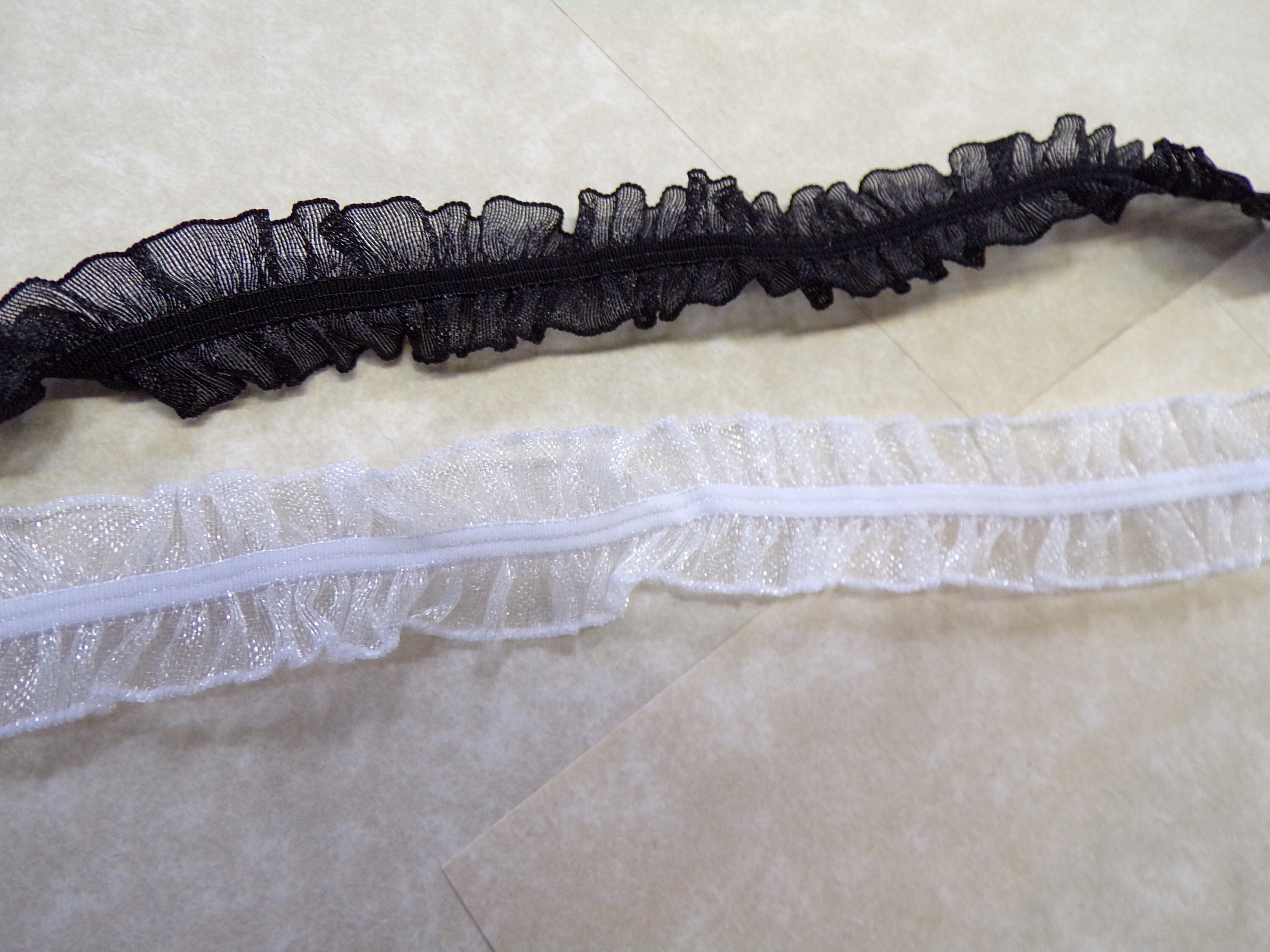 Black Lace Ribbon, Skin-Friendly Elastic Trim For Sewing DIY For