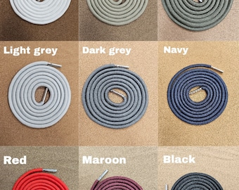 140CM Draw strings, Hoodie drawstrings, Jogger draw strings, hoody cord,  replacement jogger cord, polyester cord, metal hoody cord, 11cols