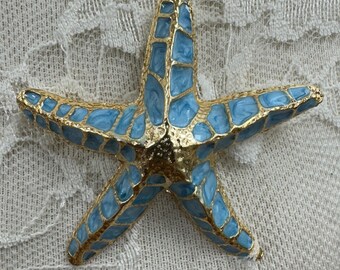 Étoile De Mer Strass Vintage, Broche étoile De Mer, Broche étoile De Mer, Broche Strass, étoile