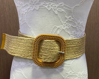 Vintage Leather Statement Belts: Designer Buckles, Sold  display picture 1