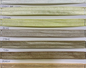 Elástico para lencería de 18 mm, elástico plegable, elástico para prendas de vestir, elástico para trajes de baño, elástico para ropa interior de satén, 72 colores, elástico