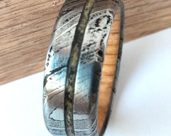 Damascus wood/stone