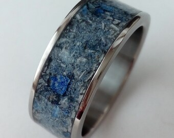 Mens Wedding Band Mens Wedding Ring Wedding Band Wedding Ring Mens Ring Ring Unique Wedding Ring Men's Wedding Ring Titanium Abulon ring