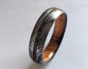 Damascus steel wood