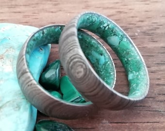 Damascus steel set