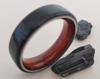 Man ring, Mens gift, Crystal rings, Mens ring, Mens wedding band, Male Engagement ring, Alternative Promise band, Valentine day gift, Unisex