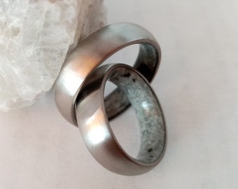Titanium ring set