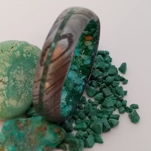 Male rings, Handmade rings, Turquoise man ring, Malachite Womens ring, Damascus steel ring, Raw stone ring, Mens wedding band, Women ring