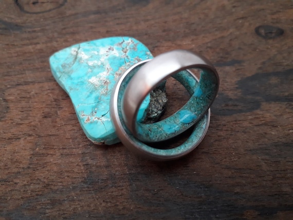 Wedding Ring Set His And Her Wedding Band Raw Stone Womens Etsy Wedding Ring Set His And Her Wedding Band Raw Stone Womens Etsy