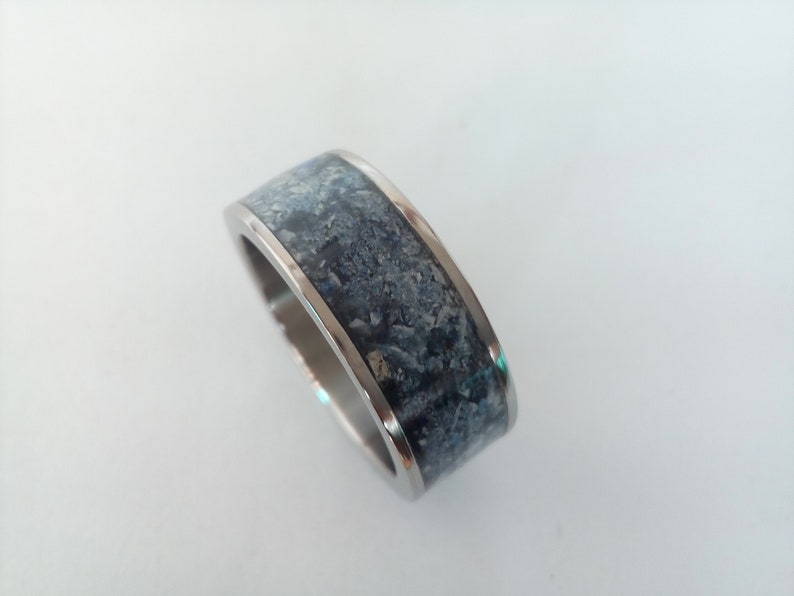 Mens Wedding Band Mens Wedding Ring Wedding Band Wedding Ring Mens Ring Ring Unique Wedding Ring Men/'s Wedding Ring Titanium Abulon ring