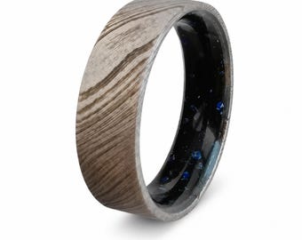 Damascus steel stone
