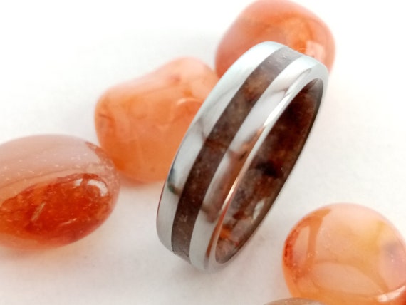 Carnelian Jewelry Men wedding Ring Men Stone Mens Ring Mens