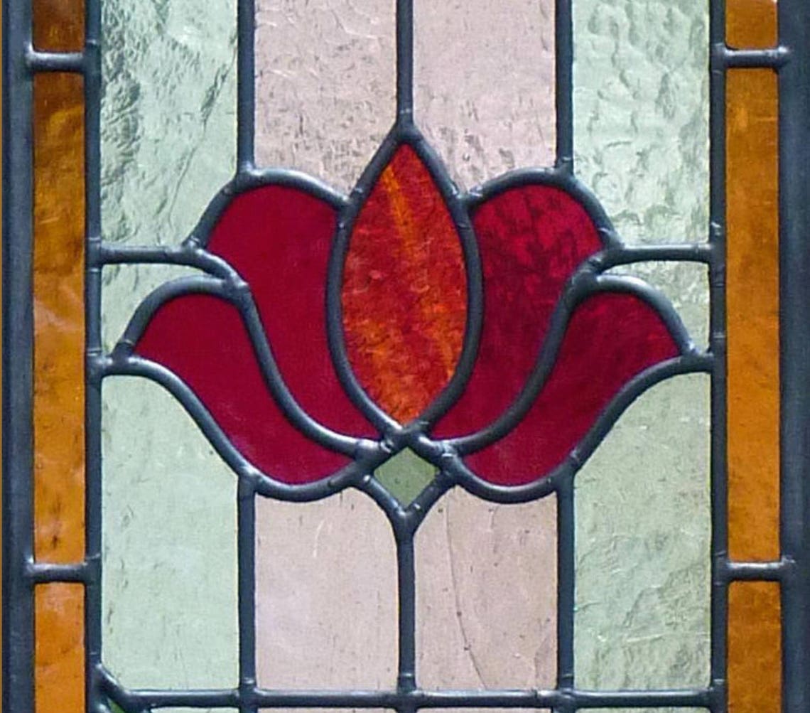 Custom Made Victorian Style Stained Glass Door Panels Etsy UK