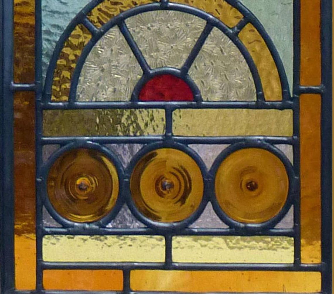 Custom Made Victorian Style Stained Glass Door Panels Etsy UK