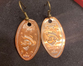 Disney Pressed Penny Earrings
