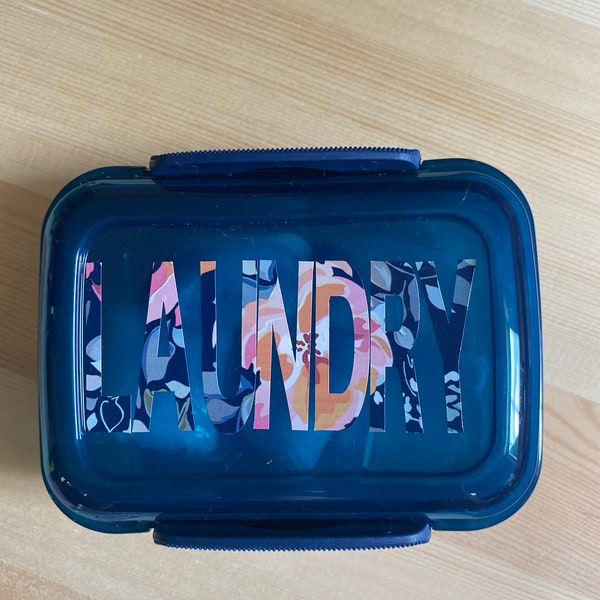 Laundry Pod Container Etsy