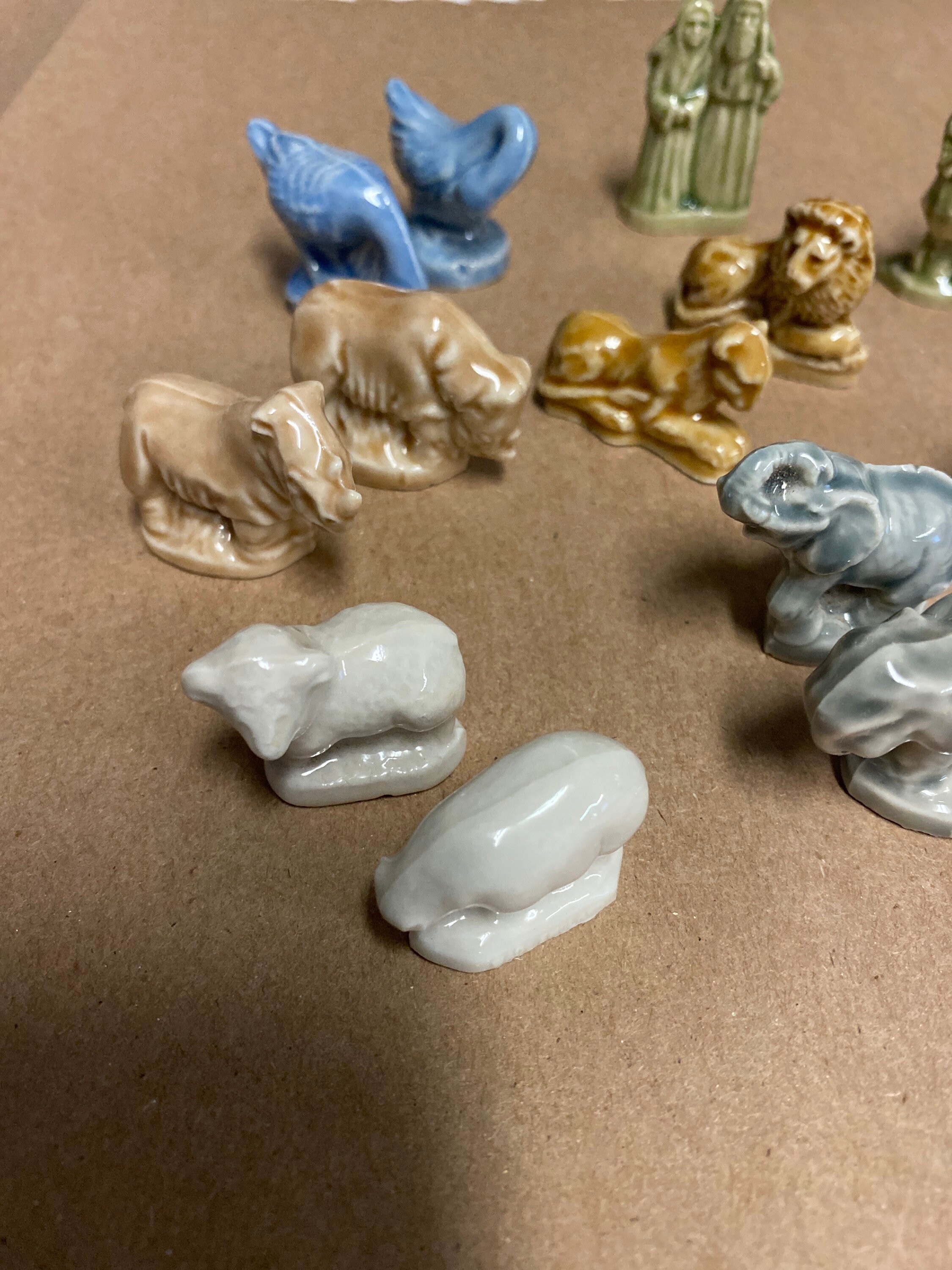 Complete Set Wade Figurines from the Noah's Ark Collector Etsy