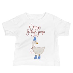 One silly goose Baby Jersey Short Sleeve Tee