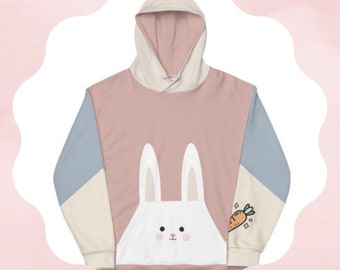 Bunny Color Block Hoodie
