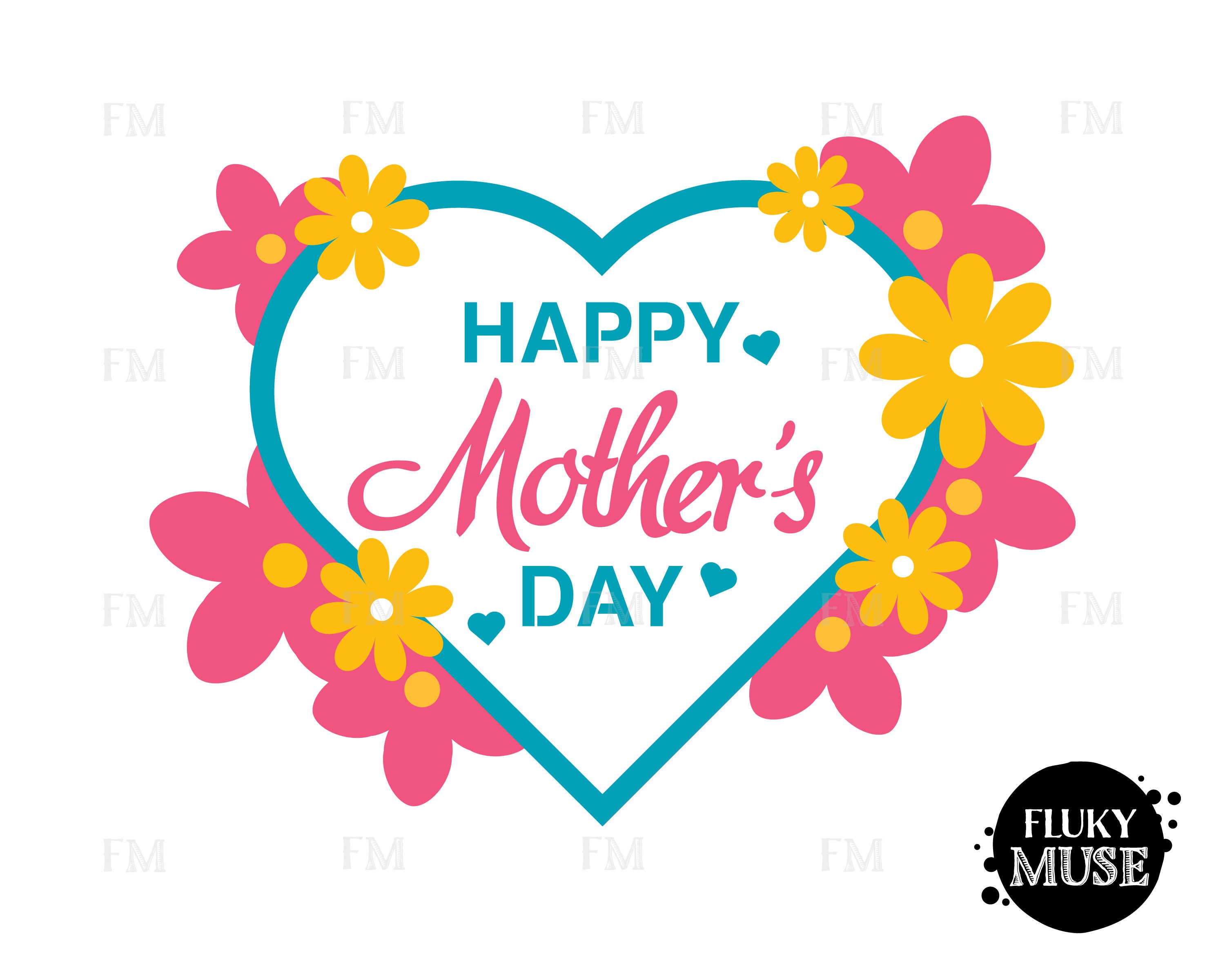 Mother's Day SVG / Mother's Day Cuttable / Mother's Day Clipart