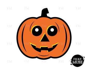 Jack O Laterne SVG / Jack O Laterne Cuttable / Halloween Vektor Clipart