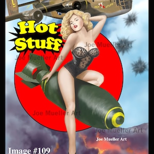 Target for Tonight Pin Up Magnet - Aviation Nose Art Bomb Pinup ...