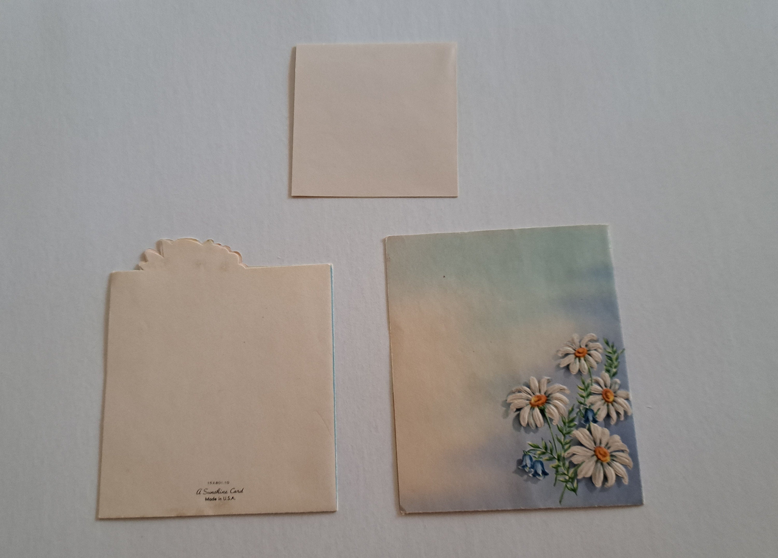 Vintage Get Well Greeting Cards, 1940s Unused Greeting Cards, Set of 3 ...