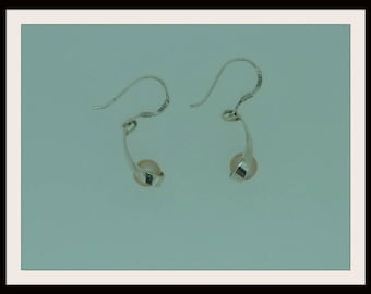 925 Silver earrings and Freshwater Pearl