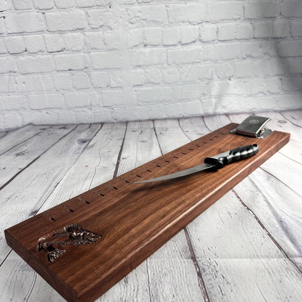 Fish Fillet Cutting Board and Fishing Knife | Fillet Board | Fillet Knife