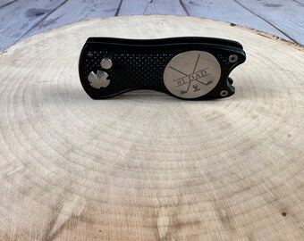 Personalized Retractable Divot Tool: Golf Gifts for Men