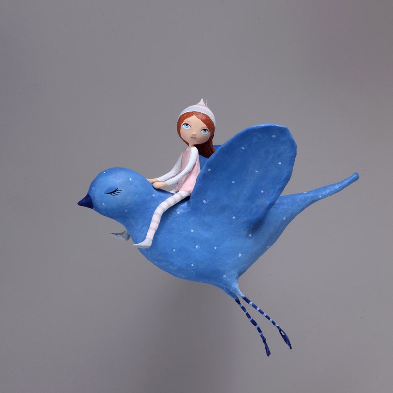 Mobile''L'oiseau bleu' image 1