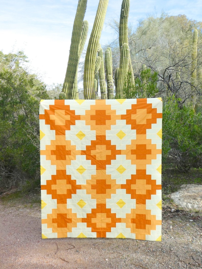 Desert Mosaic Quilted Blanket NCU0NXD1754