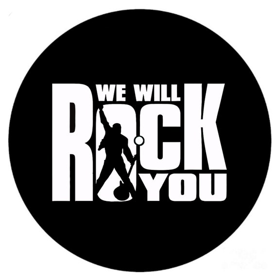 Queen We Will Rock You Vinyl Art 12 pouce pour wall art -  France