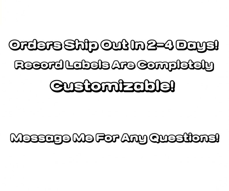 Graduation Guest Book Idea, Custom Record Label Guest Book Vinyl Record ...